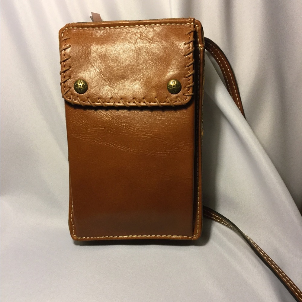 Leather Tan Crossbody Purse